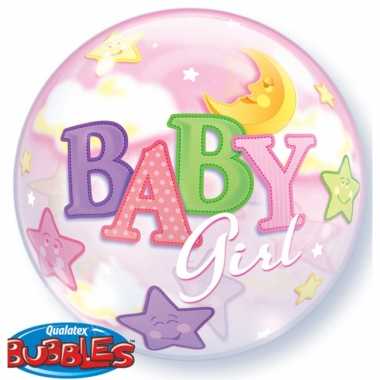 Helium ballon baby girl