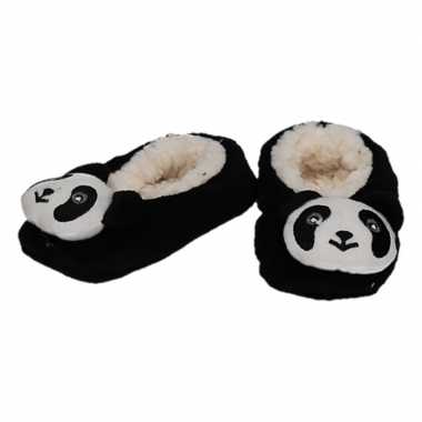 Kinder dieren pantoffels/slofjes panda