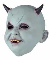 Baby duivel masker voor volwassenen