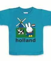 Blauw nijntje baby t-shirt holland