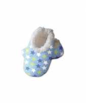 Blauwe baby sloffen sterren