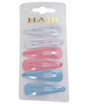Haarspeldjes 6 cm kleuren mix 2
