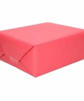Inpakpapier kraft rood 200 x 70 cm op rol