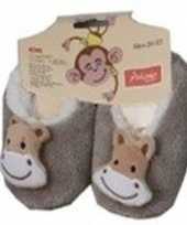 Kinder dieren pantoffels slofjes aap 10123674