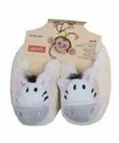 Kinder dieren pantoffels slofjes zebra 10123665