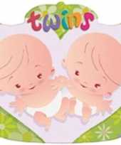 Kroonschild geboorte tweeling