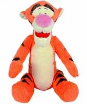 Oranje disney teigetje tijger zachte knuffel 24 cm baby speelgoed