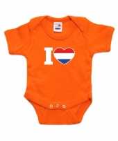 Oranje rompertje i love holland baby