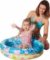 Peppa pig big opblaasbaar zwembad babybadje 78 x 18 cm speelgoed