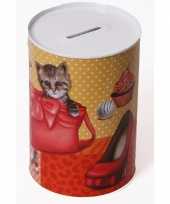 Spaarpot kitten 15 cm